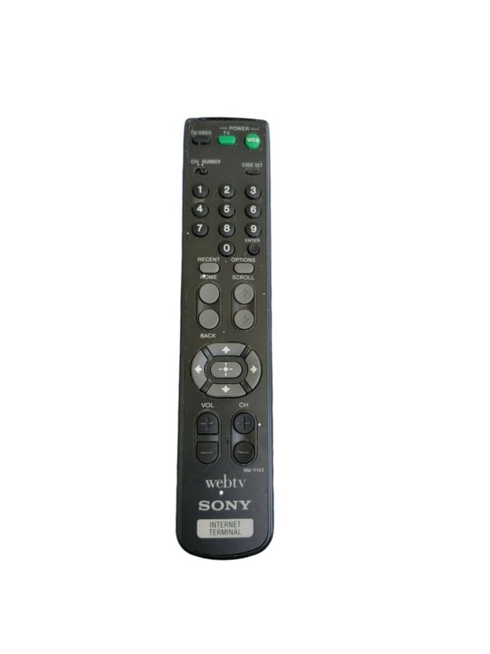 Genuine Sony TV Remote Control RM-Y142 Tested And Works